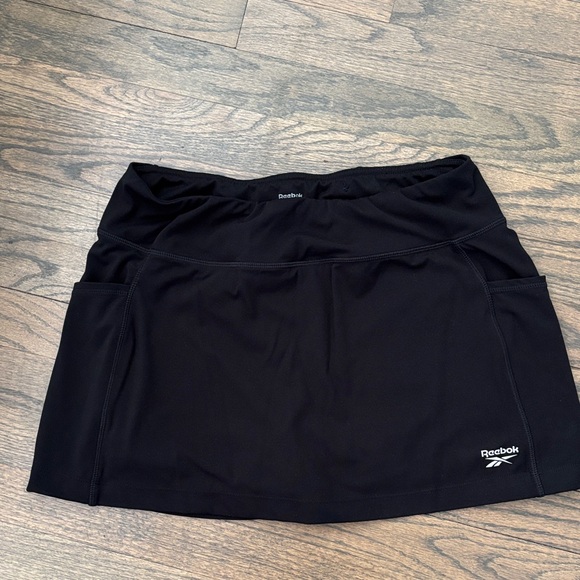 Reebok Dresses & Skirts - Reebok Black Performance Tennis Skort with Logo